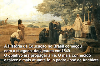 Educar!!!: Chegada dos Jesuítas ao Brasil.